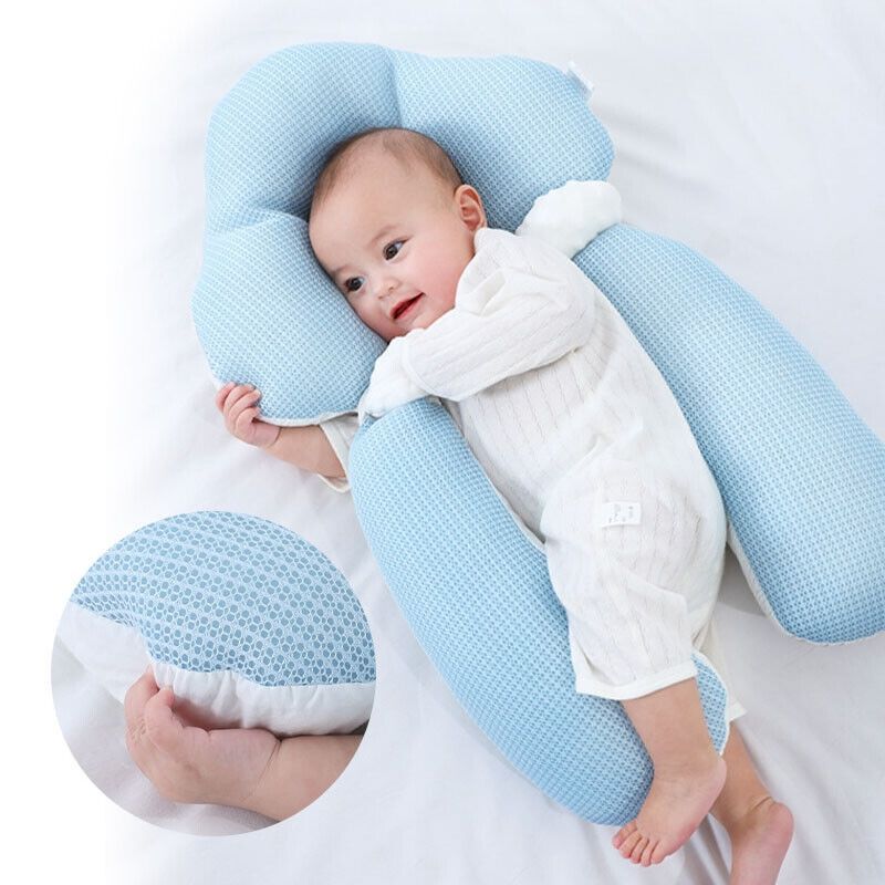 Ergonomic Sleep Cushion for Babies – Safe, Comfortable, and Adjustable for Newborns (0-12 Months)