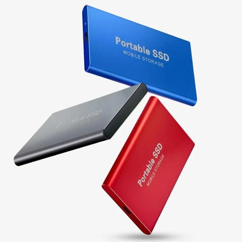External SSD Aluminum Portable Drive with High Speed