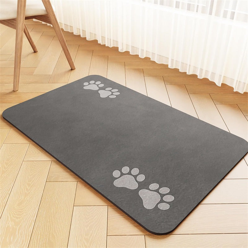 Extra-Large Waterproof Silicone Pet Feeding Mat with Non-Slip Backing
