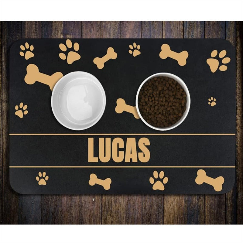 Extra-Large Waterproof Silicone Pet Feeding Mat with Non-Slip Backing