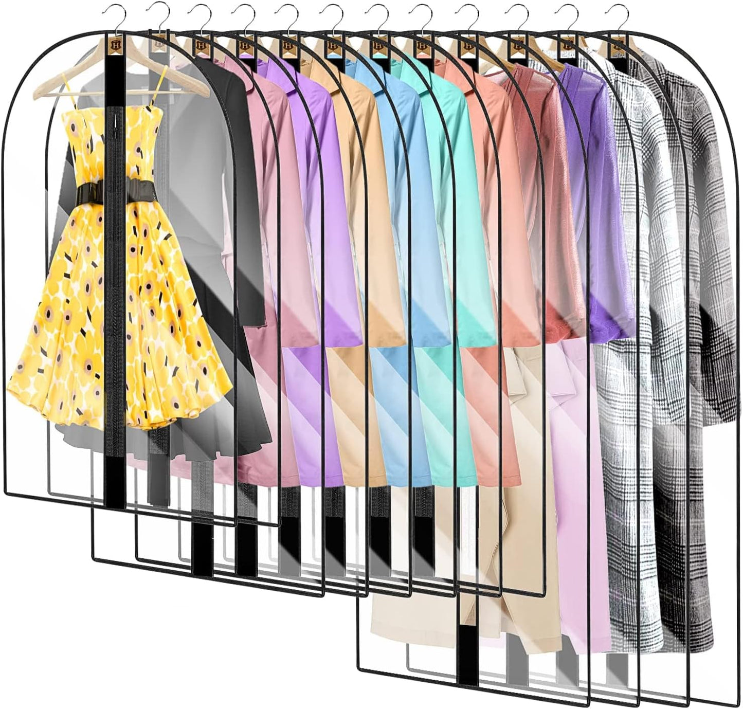 Extra-Long Dress & Gown Garment Bag – 71" (180.34 cm) Protective Covers with Handles