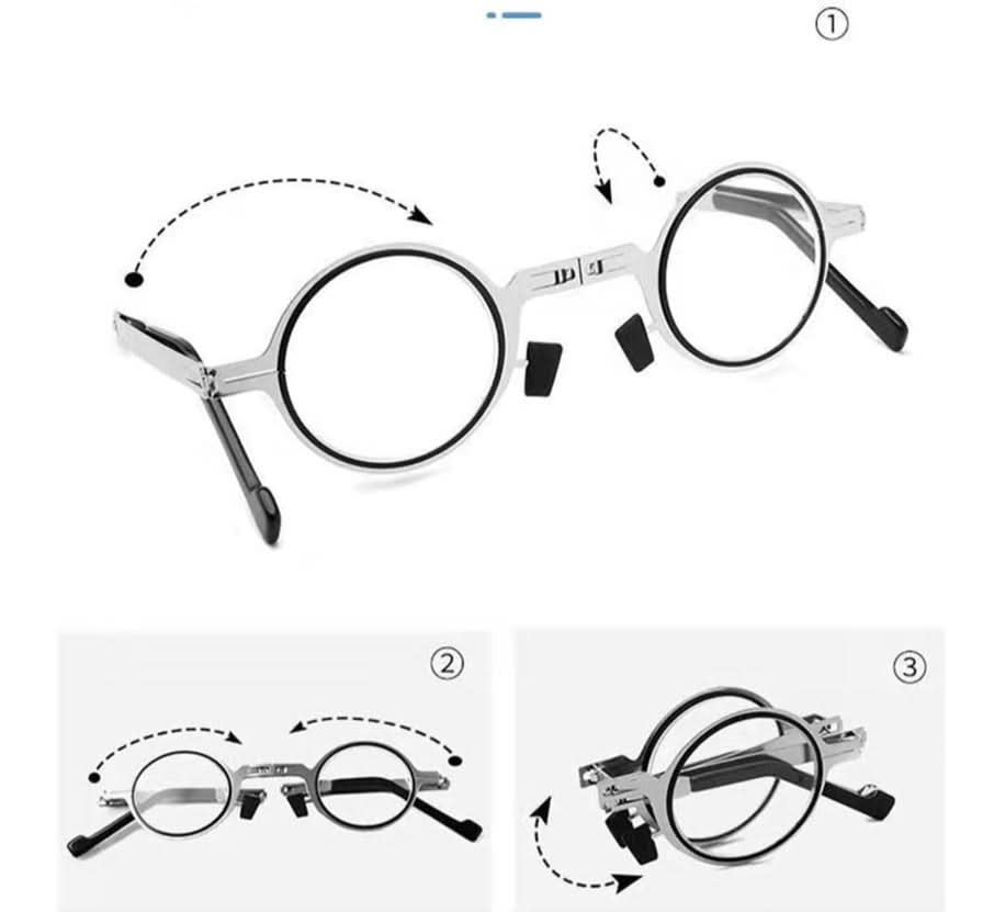 EYEZ – Foldable Reading Glasses with Blue Light Filter & Compact Case