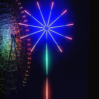 Luces LED en Forma de Estrella Explosiva