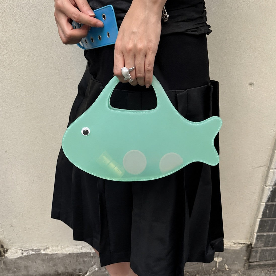 Fish-Shaped Handbag