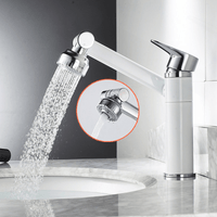 FLEXISPOUT - Extensión de grifo giratoria 360° con rociador
