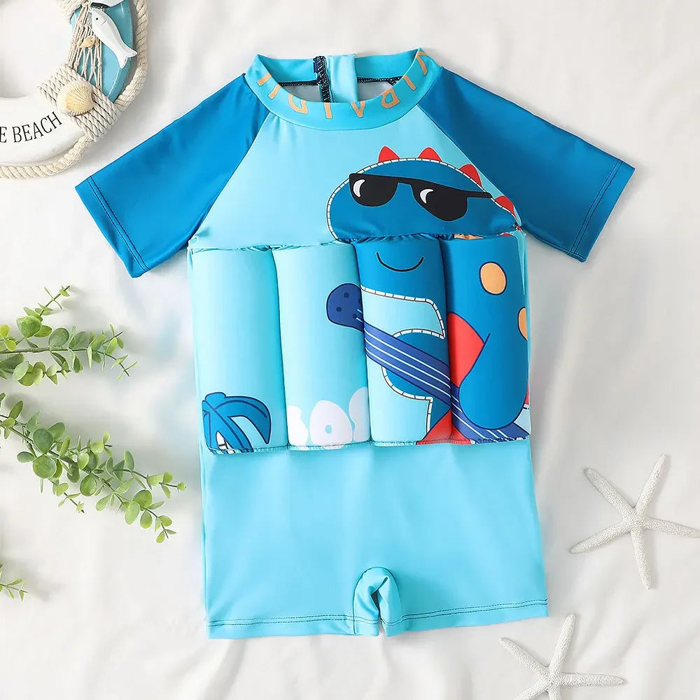 FloatEase | The design of this swimsuit allows your child to float effortlessly.