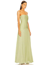 Vestido Maxi Verde Elegante