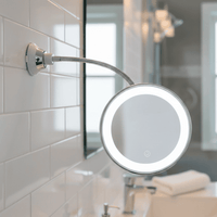 FOCUSLITE – Miroir LED avec lumière ultra-puissante & zoom précis 10x