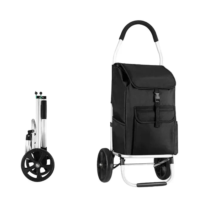 Foldable Aluminium Shopping Trolley