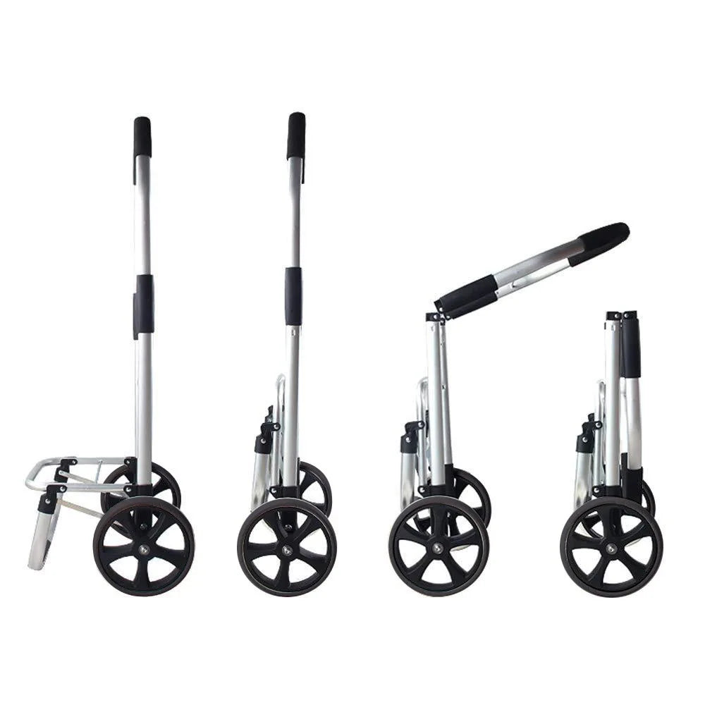 Foldable Aluminium Shopping Trolley