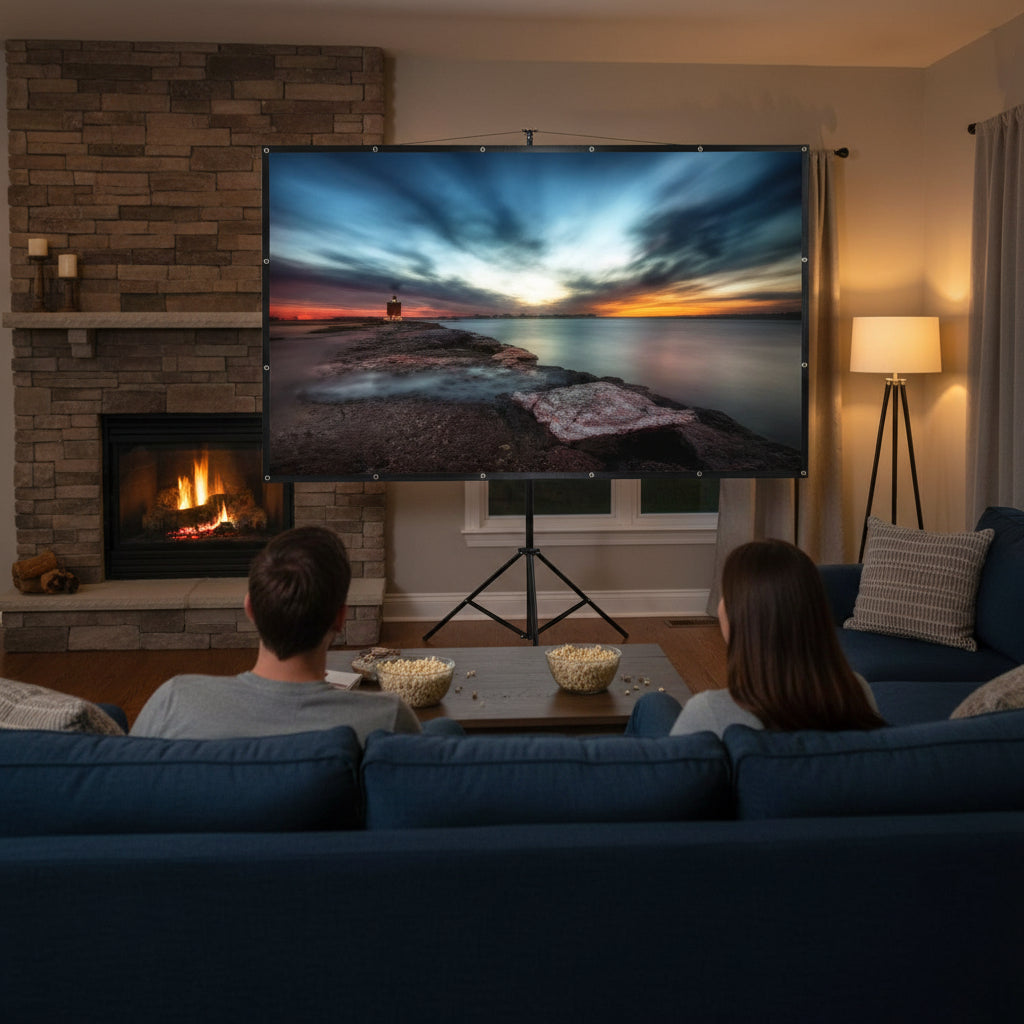 Foldable Portable Projector Screen