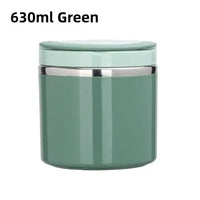 Termo para alimentos caliente 12H verde 1L