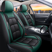 Full-Coverage Leather Car Seat Cover