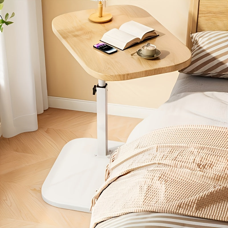 Functional Side Table with Height Adjustment Stylish Aid in Everyday Life