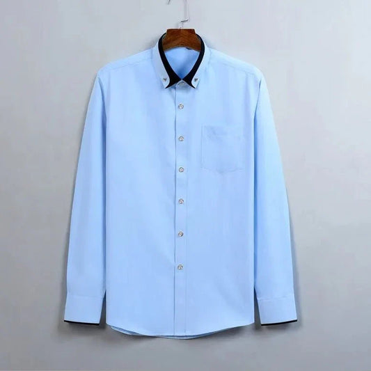 GENTLEFORM SHIRT - Elegant long-sleeved shirt for men with comfort & style