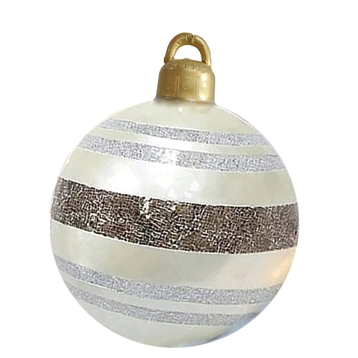 Boule de Noël gonflable géante pour décorations extérieures des fêtes
