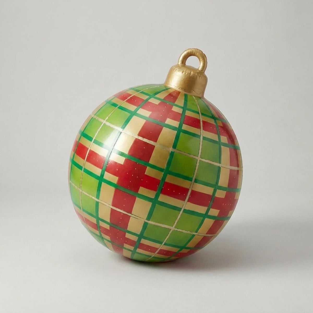 Boule de Noël gonflable géante pour décorations extérieures des fêtes