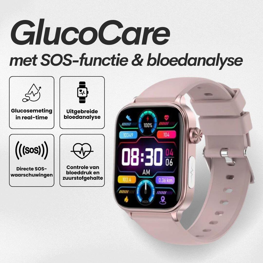 GlucoCare SOS - with SOS function incl. fall detection and certified blood glucose measurement (2025) - Original