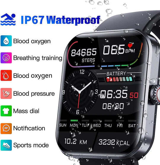 GlucoSense Smartwatch Noninvasive Glucose Monitoring Real Time Health Tracking