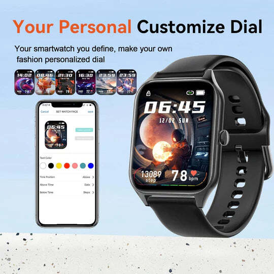 GlucoSense Smartwatch Noninvasive Glucose Monitoring Real Time Health Tracking