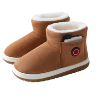 Graphene Heated Winter Boots with Adjustable Temperature and Rechargeable Battery