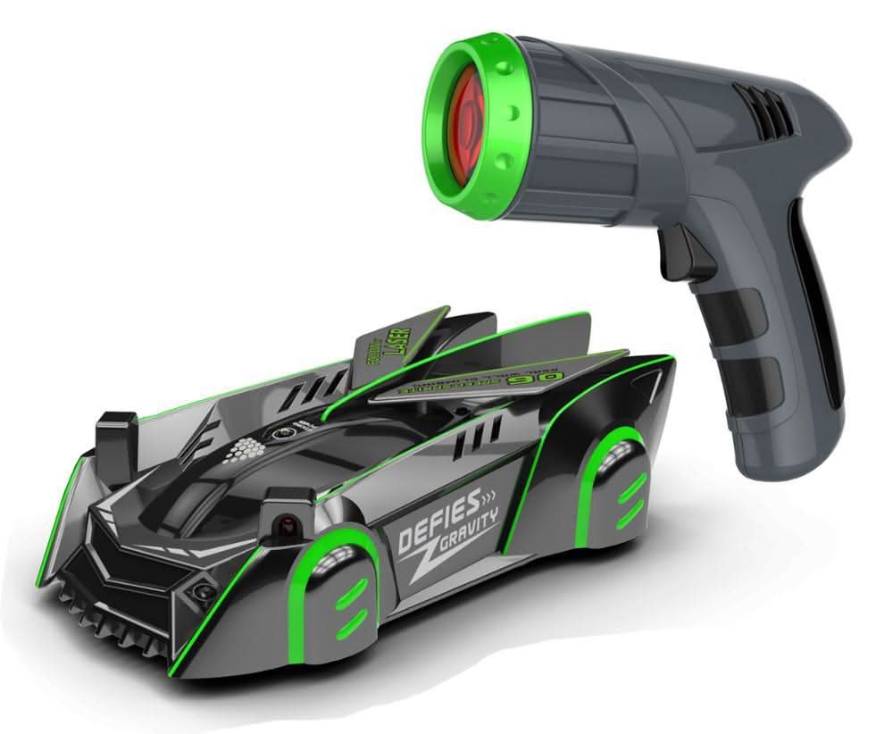 GRAVITYRACER – Laser-controlled wall-climbing RC car for kids