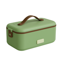 Caja térmica para almuerzo verde