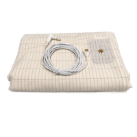 Drap de mise à la terre avec fils d’argent - Pour un meilleur sommeil et santé