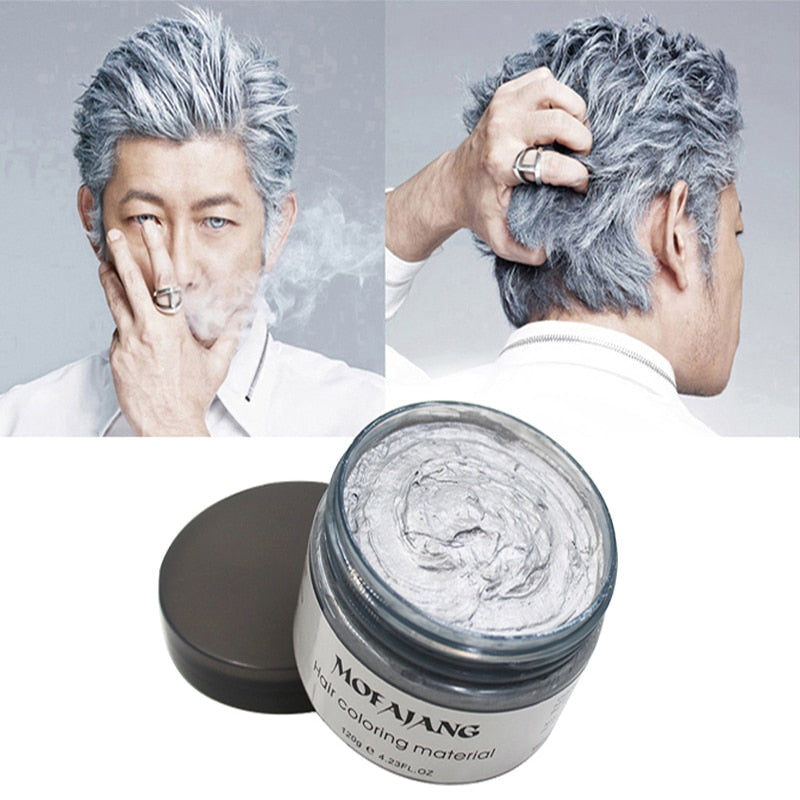 Hair Color Wax Water-Soluble Plant Extracts Unisex