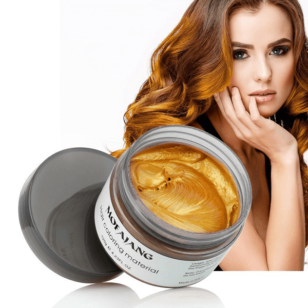 Hair Color Wax Water-Soluble Plant Extracts Unisex