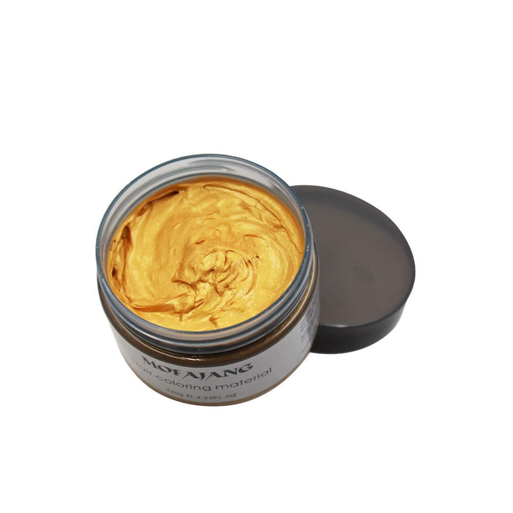 Hair Color Wax Water-Soluble Plant Extracts Unisex