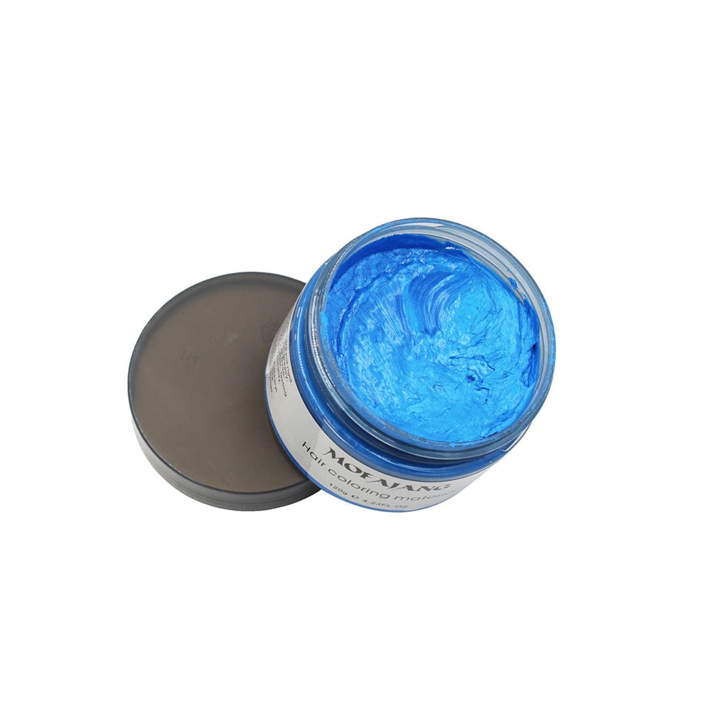 Hair Color Wax Water-Soluble Plant Extracts Unisex