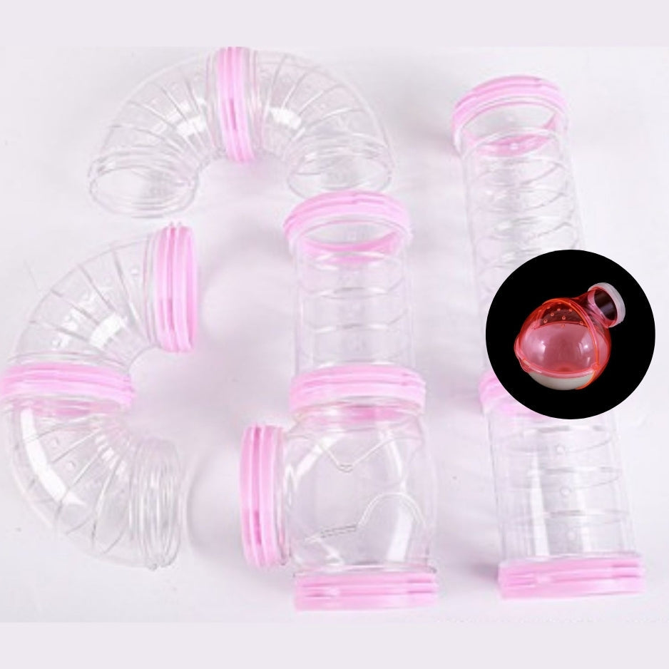 Hamster Tube Toy Set | Fun DIY Tunnel for Active Play and Exploration