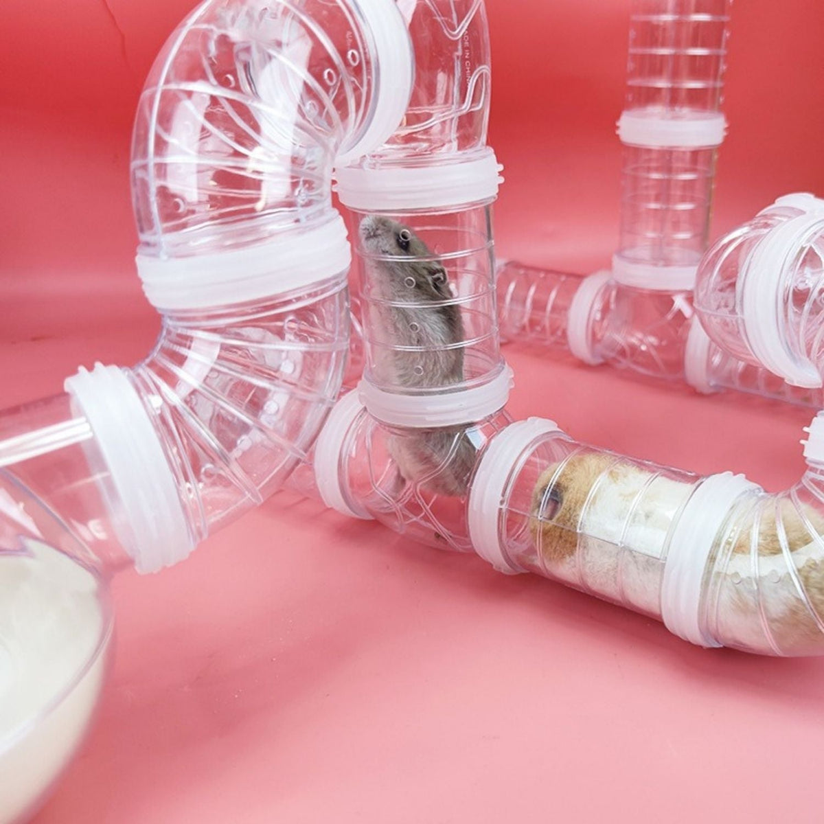 Hamster Tube Toy Set | Fun DIY Tunnel for Active Play and Exploration