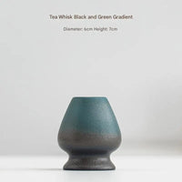 Handcrafted Japanese Ceramic Matcha Bowl - Green