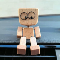 HappyTimber™ - Set de Decoración de Madera Hecha a Mano