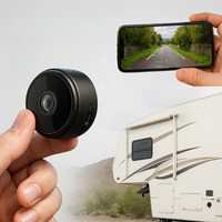Caméra de recul sans fil HD pour camping-cars, camions et remorques avec vision nocturne