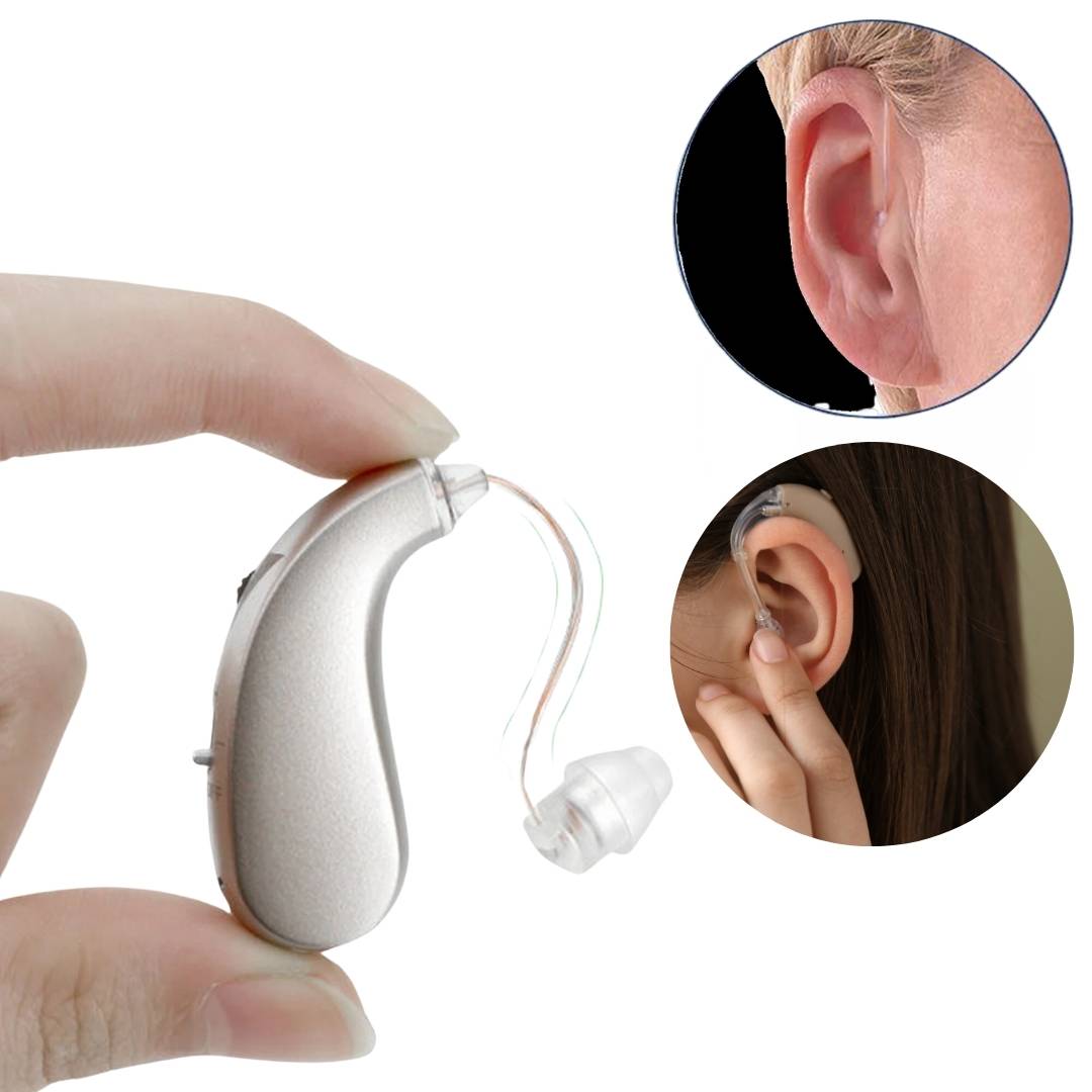 HearingPlus Rechargeable Digital Hearing Aid | for Clear Sound Amplification - Comfortable - Adapted for Daily Use Davy