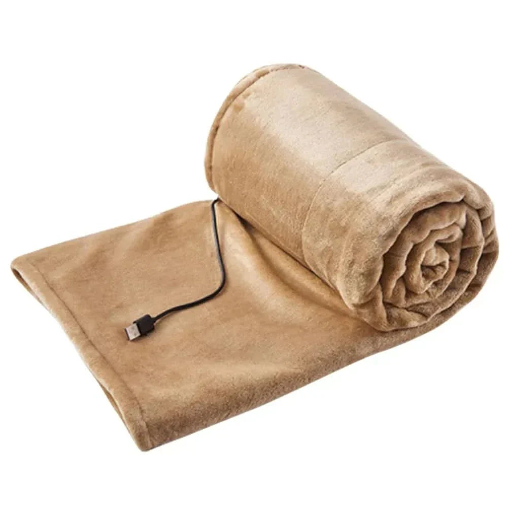 HEATEASE – Portable USB Warming Blanket with 3 Heat Settings
