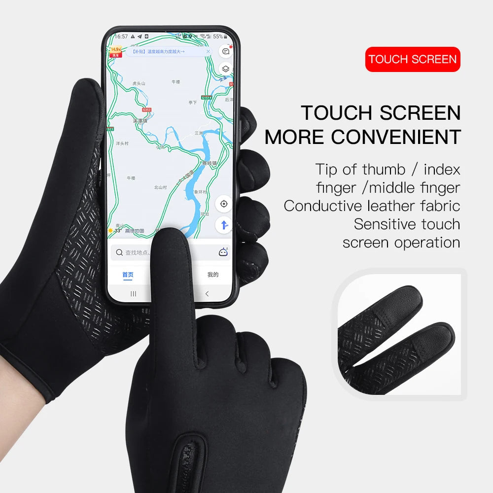 Heated Gloves Electric Heating Cycling Gloves for Men and Women