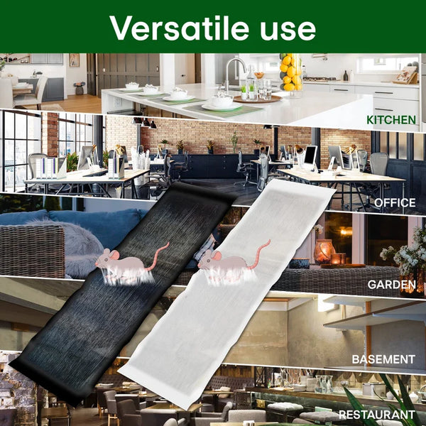 Heavy-Duty Rat Glue Trap | Extra-Strong Adhesive Formula | Odorless