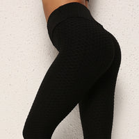 Leggings de compression texturés taille haute