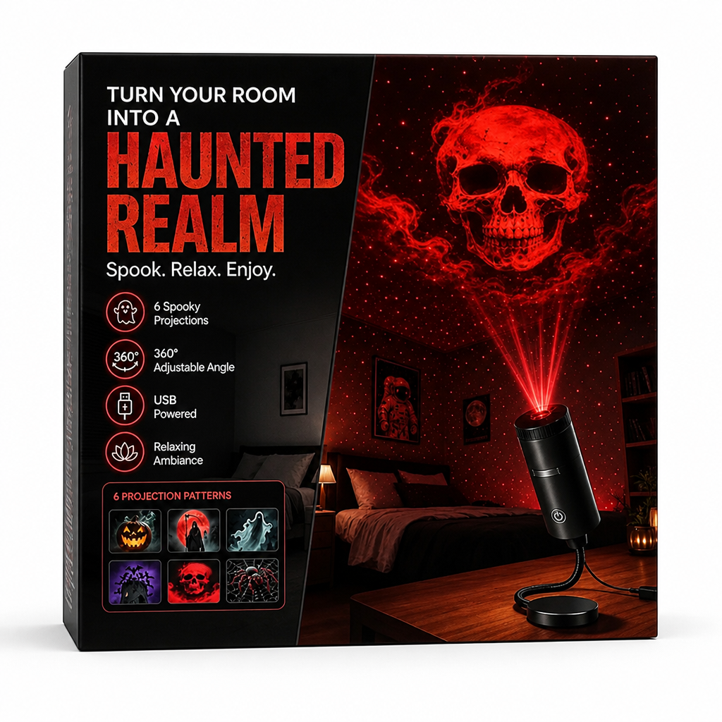 Holiday Light Projector - Instant Festive Scenes for Every Room