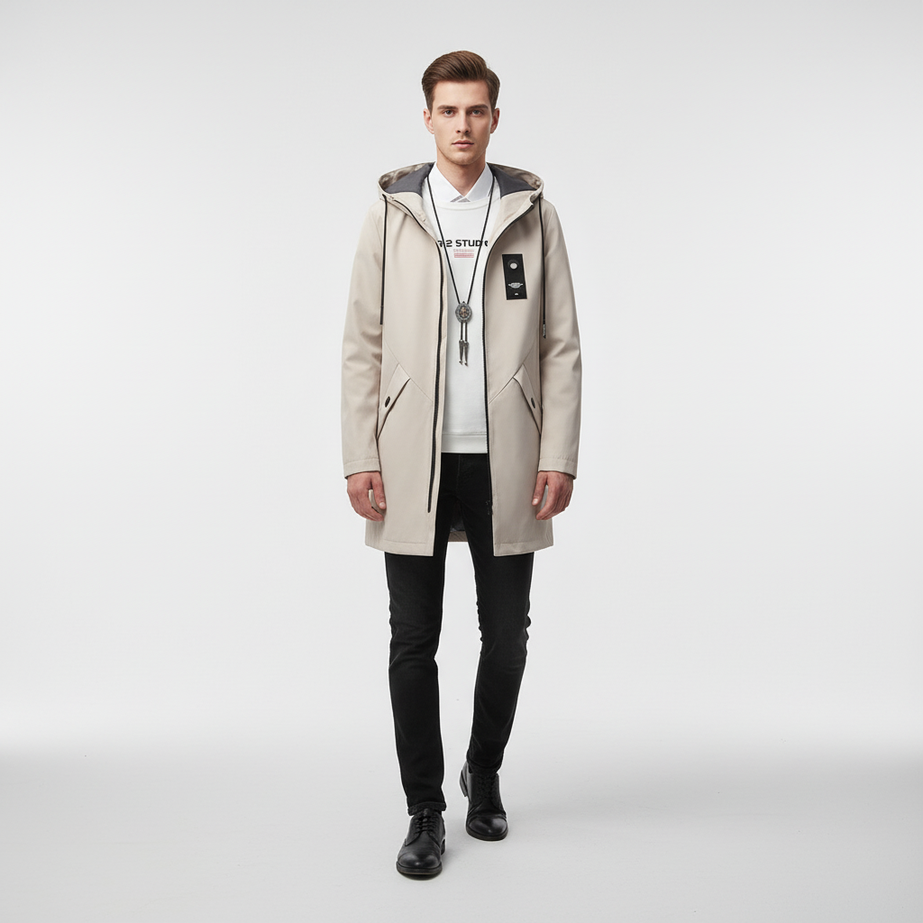 Veste à capuche