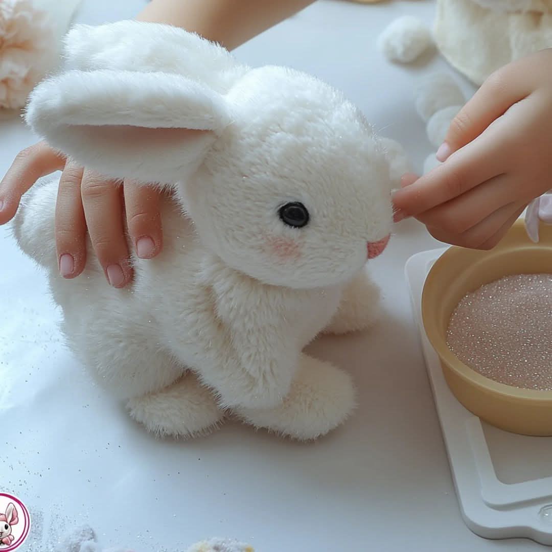 HoppiLoom Interactive Bunny – Plush Jumper Toy for Children