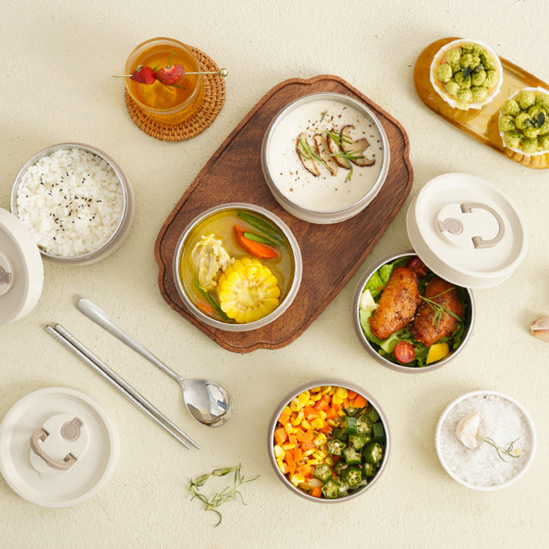 Insulated Stainless Steel Lunch Box Food Container