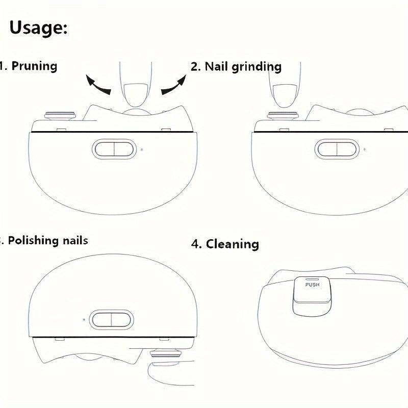 Intelligent Electric Nail Clipper – Safe and Convenient