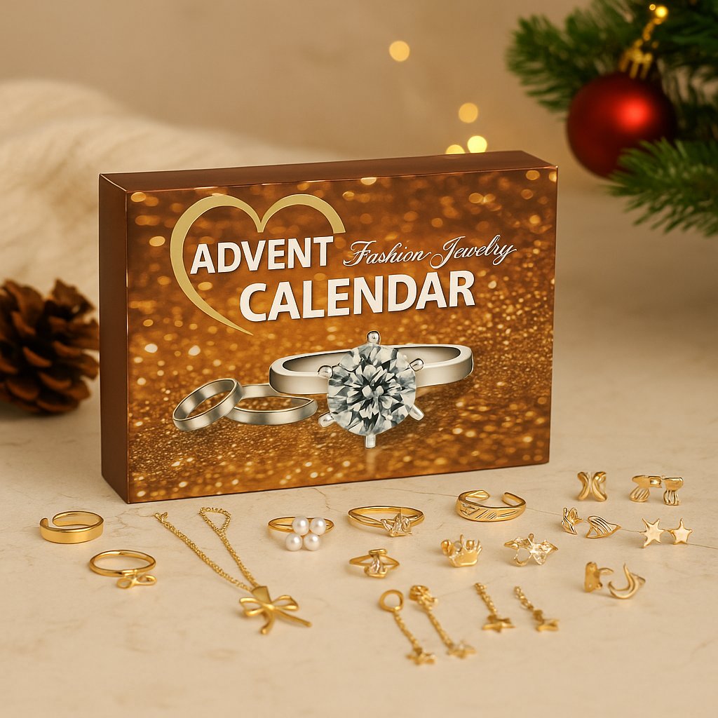 Jewelry Advent Calendar – 24 Days Filled with Christmas Treasures & Surprises