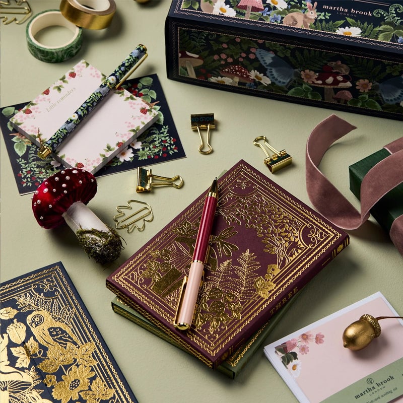 JollyJournals™ - Advent Calendar with Stationery 24 Surprises