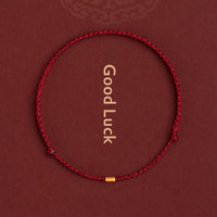 Pulsera de protección Kabbalah con cordón de cuentas